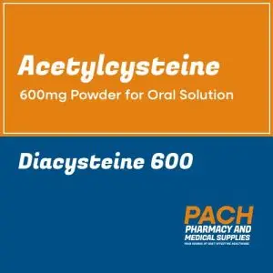 Acetylcysteine (Diacysteine 600mg) Powder for Oral Solution