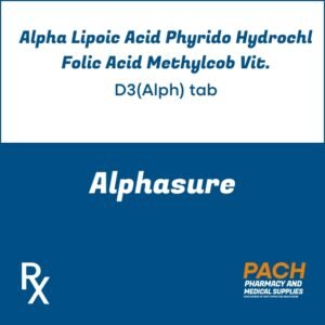 Alpha Lipoic Acid Phyrido Hydrochl Folic Acid Methylcob Vit. D3(Alph) tab